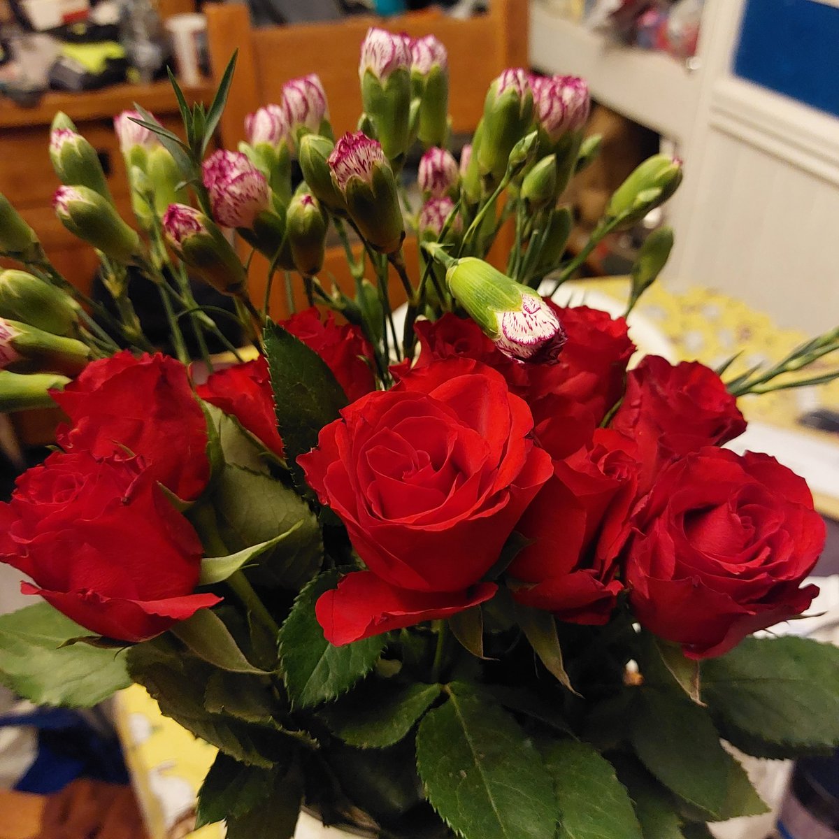 hibousue_'s tweet photo. #365daysofselfcare Day 1100. Difficult day at work again but had a chat with a colleague who is leaving &gave her a card I made her. Thought that as I've had a difficult week &it's my birthday tomorrow I'd treat myself to some flowers. Looking through my #blurtbuddybox now.... https://t.co/8HfCm1doP3