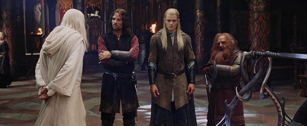 андуин аргонат статуи. гнилоуст и теоден. бернард хилл теоден. столпы аргоната властелин колец. властелин колец два короля.