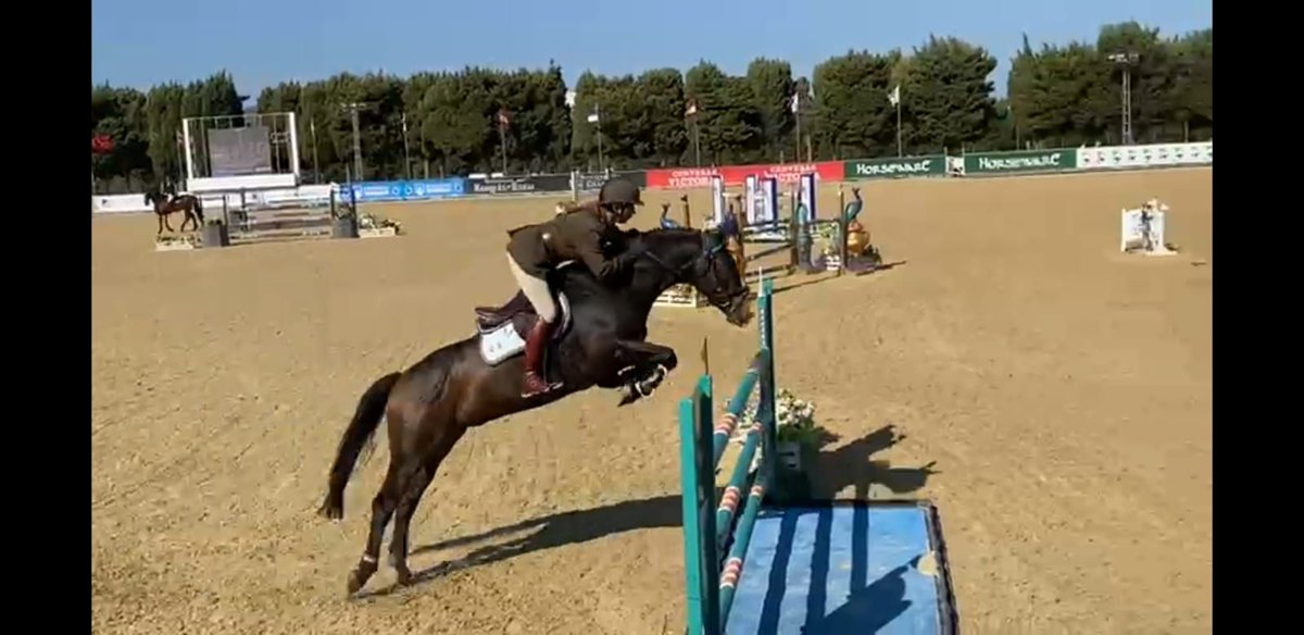 Congrats to Comdt Geoff Curran, Cpl Stephen Burke &amp; Ptes Mark McKenna &amp; Darren Cummins with Dowth Hall, winners of the speed class at Vejer de la Fontera CSI 2* Show today.