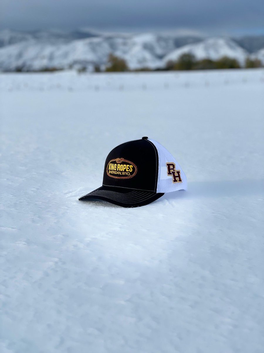 New King Ropes Hat design for Big Horn, come by the front desk at the high school to get yours, only 65 left!