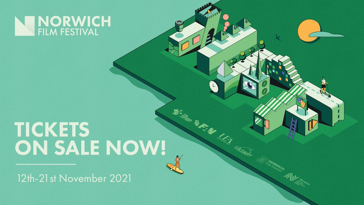 norwichfilmfest's tweet image. 🎬 Tickets are now on sale for the in-person screenings at #NFF2021 this November!

Join us for over 130 short films from our Official Selection &amp;amp; beyond, plus a range of feature films old &amp;amp; new!

🎟️ Grab your tickets today: norwichfilmfestival.co.uk/events/