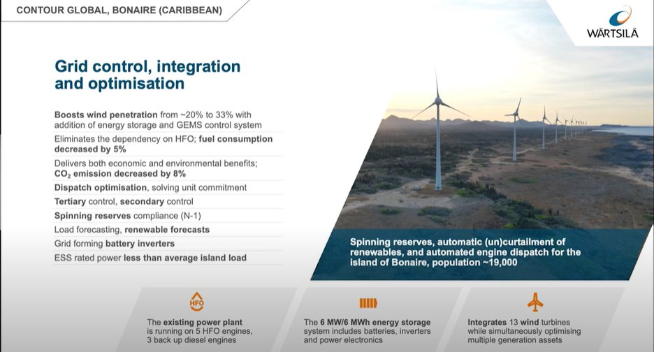 To finish session 5 of #HMHI2021, Risto Paldanius of Wartsila discusses large-scale #hybridpower projects they have deployed to islands around the world and highlights how unique each system is designed to the exact needs of the Island's people and industries.