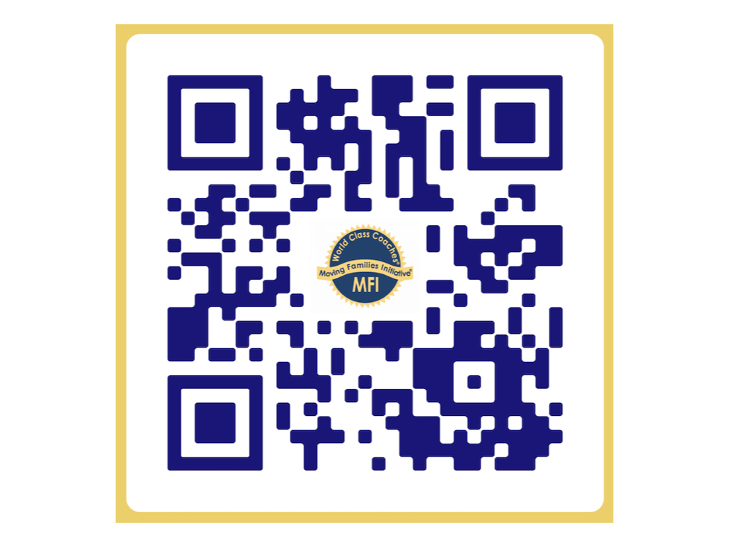 Scan this #QRcode with your smartphone camera to connect with us on social media. We're all about helping #children and #families when they have to move. MovingFamiliesFoundation.org