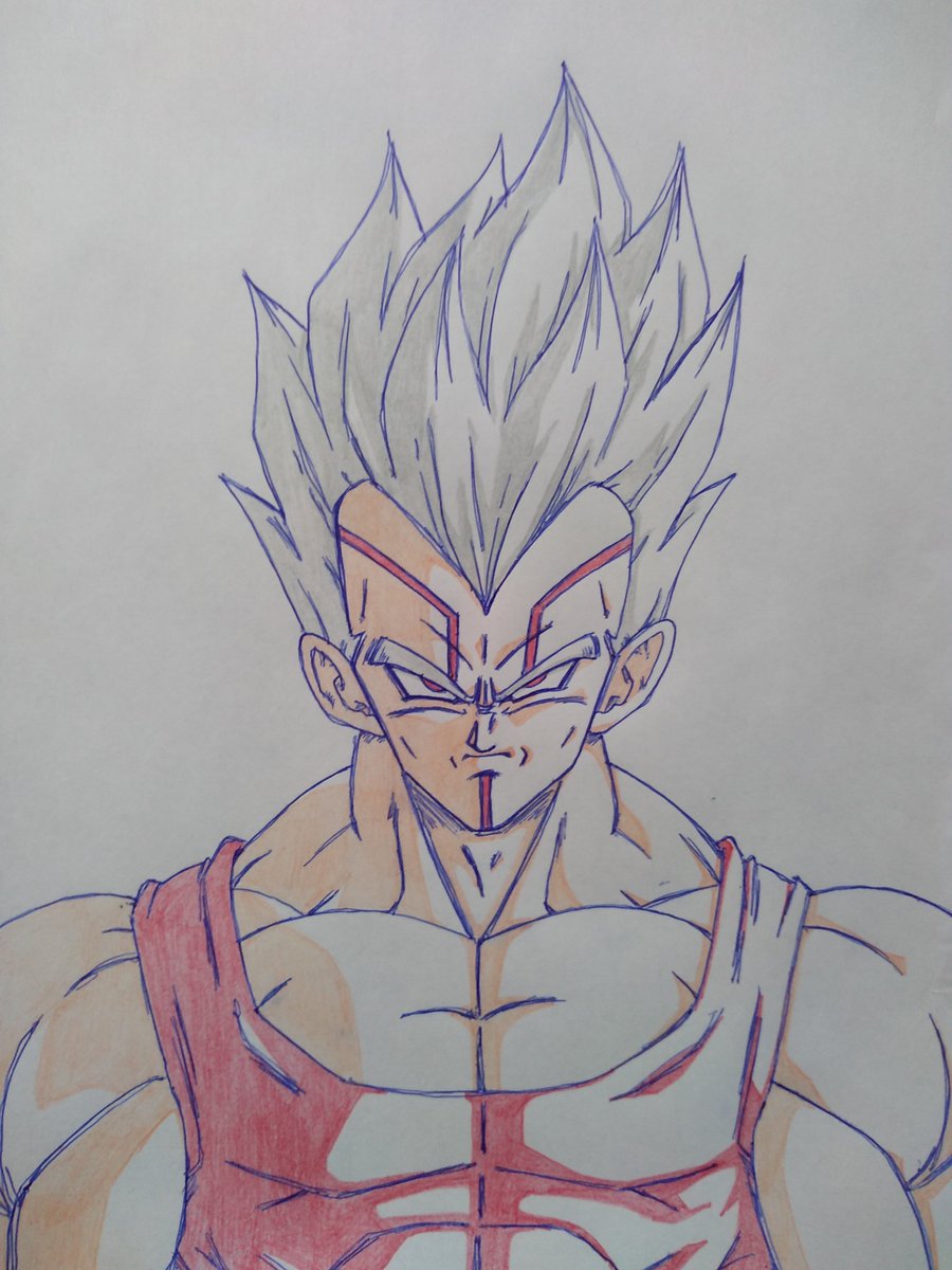 elpansa88's tweet image. VEGETA BABY #DBGT #DragonBallSuper #DragonBallSuperSuperHero #Yamamuro #Sketch #ArtistOnTwitter #DBRedraw