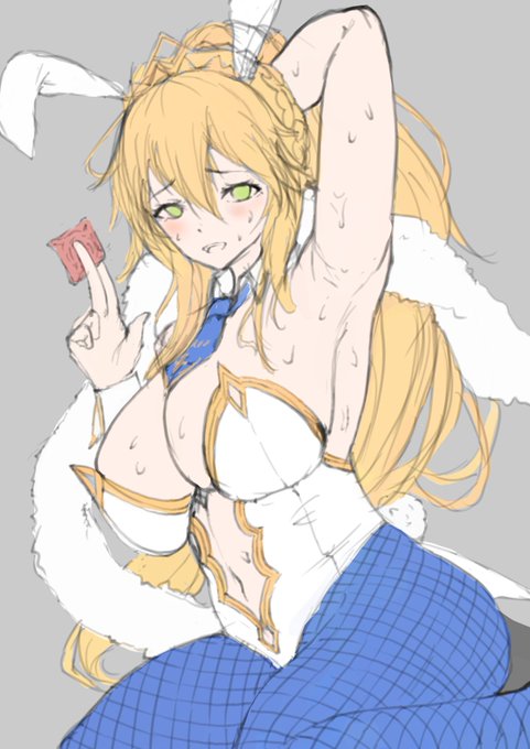 wip 
バニー獅子王 