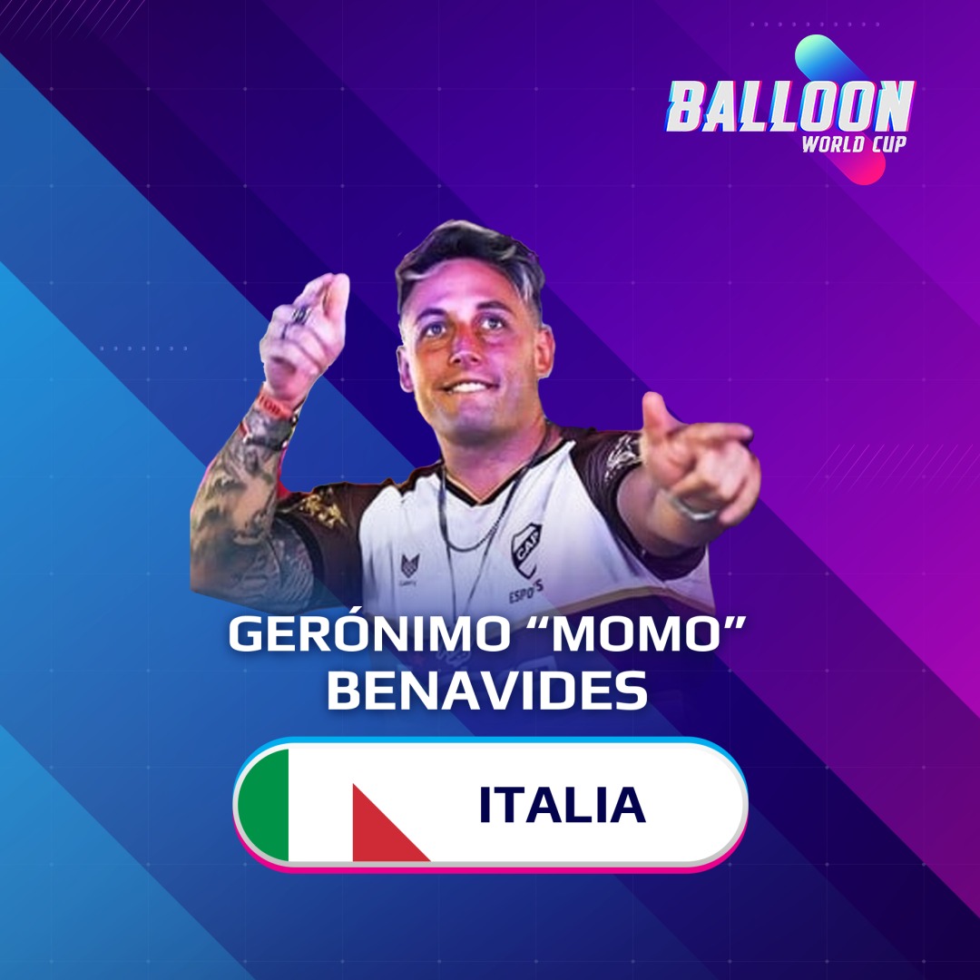 ⚠️ ANUNCIO OFICIAL ⚠️

Aquí tenemos a <a href="/momorelojero/">El Calamar de La Plata</a> , que entra como sustituto para representar a Italia 🇮🇹

#BalloonWorldCup 
#MundialDeGlobos