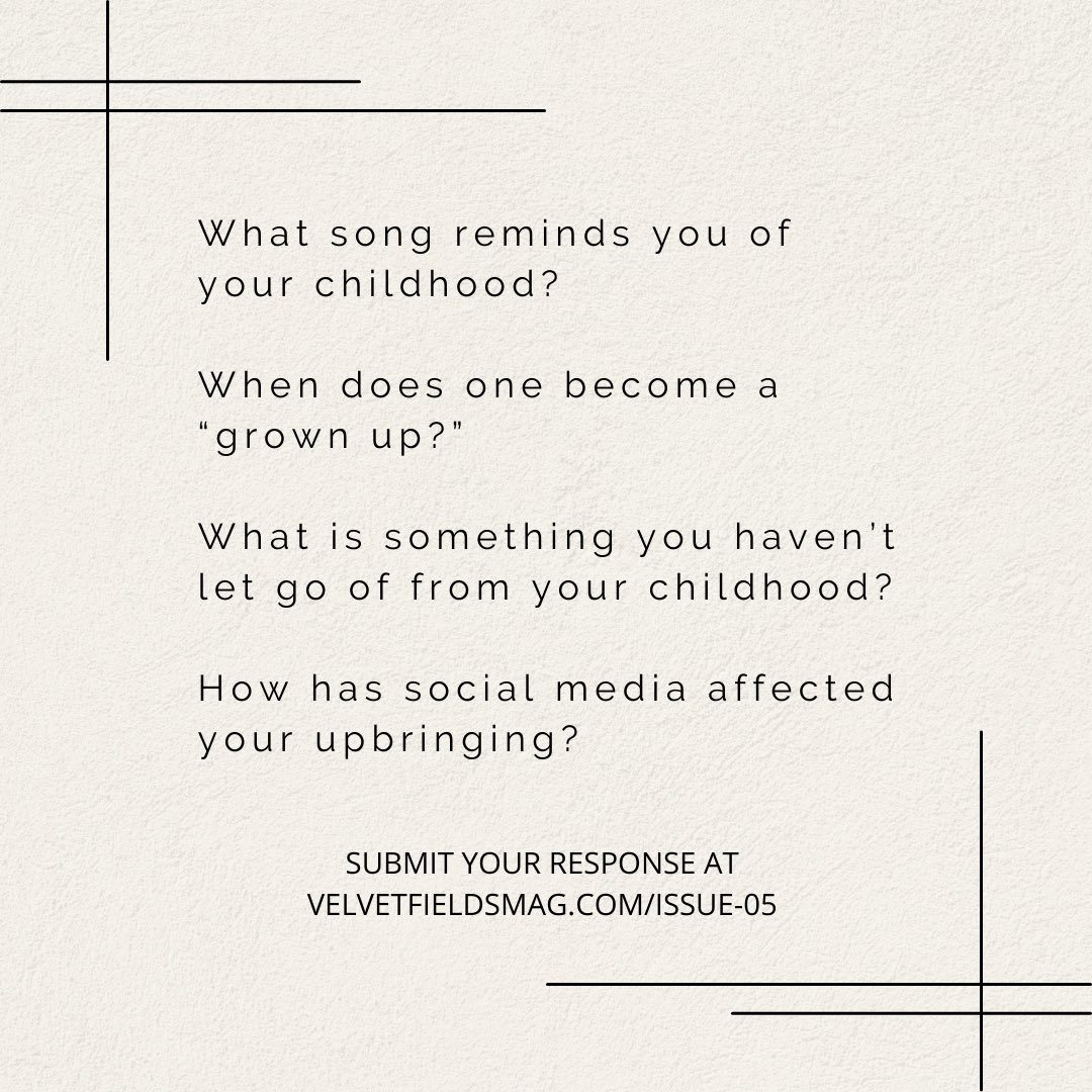 Want to be part of our upcoming issue? Fill out this questionnaire to see your response in issue 05! 

docs.google.com/forms/d/1pob1j…