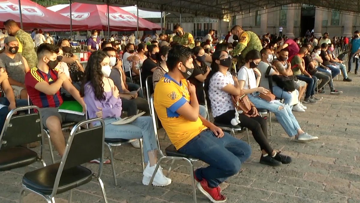 Tendrá Nuevo León vacunación masiva; establecerán puntos para primeras y segundas dosis
➡️ bit.ly/3aDX0UQ