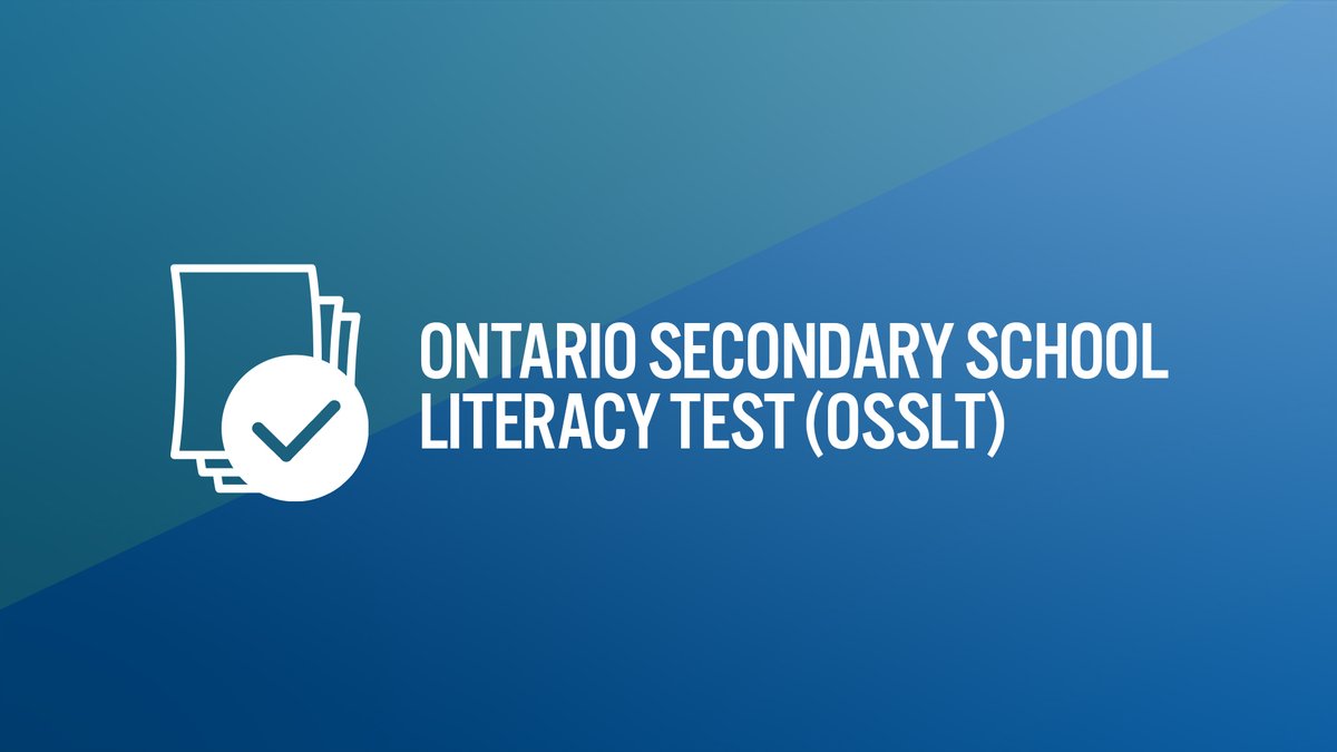 Waterloo Region DSB (@wrdsb) on Twitter photo For the past two years, our Grade 10 students have not been able to write the literacy test due to the #COVID19 pandemic.
This year, <a href="/ONeducation/">Education Ontario</a> is restarting the #OSSLT for Grade 10, 11 and non-graduating Grade 12 students.
More details on our website: wrdsb.social/3BLqlII For the past two years, our Grade 10 students have not been able to write the literacy test due to the #COVID19 pandemic.
This year, <a href="/ONeducation/">Education Ontario</a> is restarting the #OSSLT for Grade 10, 11 and non-graduating Grade 12 students.
More details on our website: wrdsb.social/3BLqlII