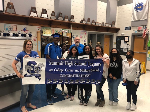 Proud Summit Choir member Anyssa has been accepted to <a href="/txst/">Texas State University</a> and <a href="/SamHoustonState/">Sam Houston State</a>.  Anyssa, we are so very proud of you!  Woo Hoo!  <a href="/MISDSummitJags/">Summit High School</a> <a href="/MISD_FineArts/">Mansfield ISD Fine Arts</a>