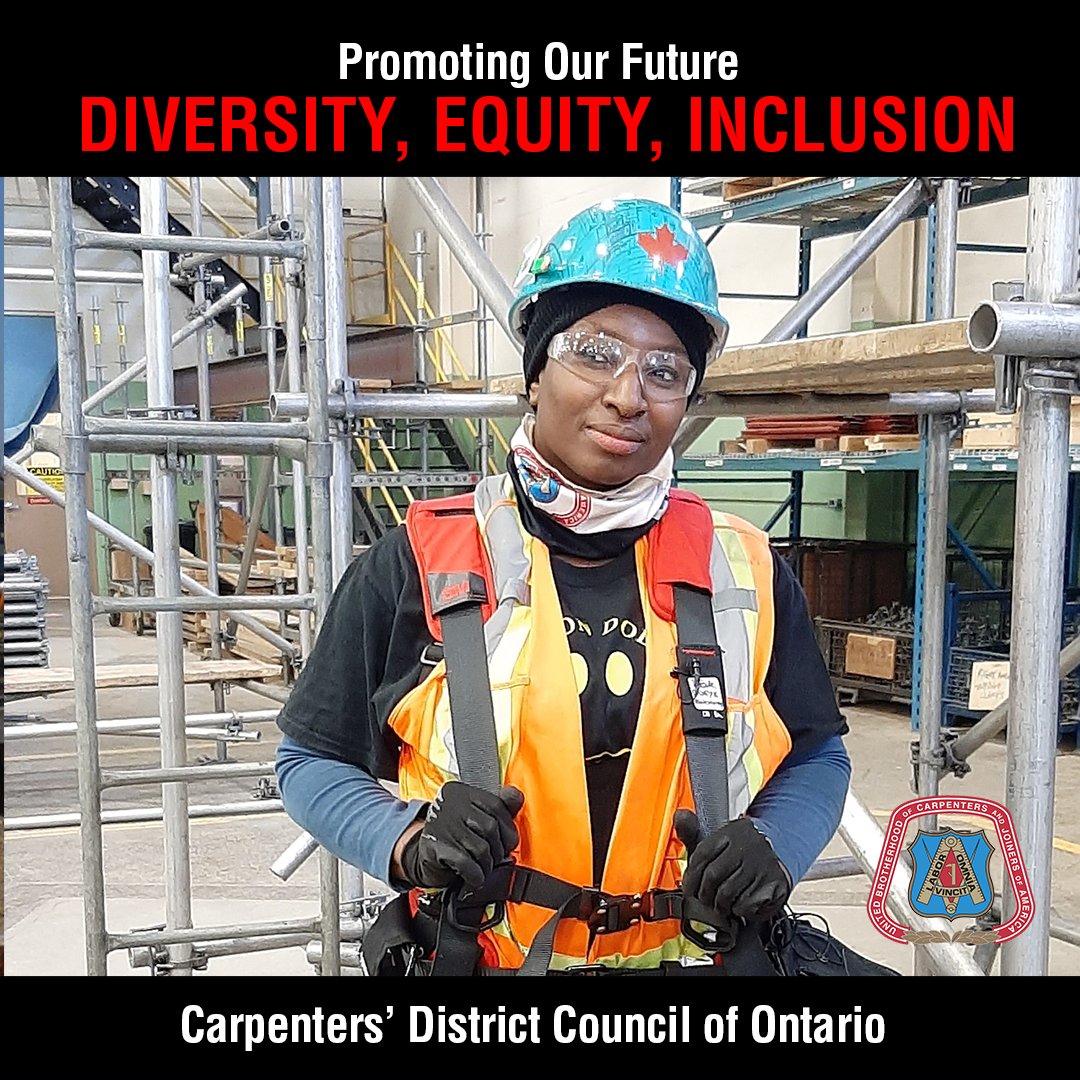 Chris Campbell, the Union’s Equity and Diversity Representative has led the way for the encouragement and promotion of BIPOC individuals finding employment in Ontario's construction industry through the CDCO. 

Read more: urbantoronto.ca/news/2021/10/c…

#DEI #construction