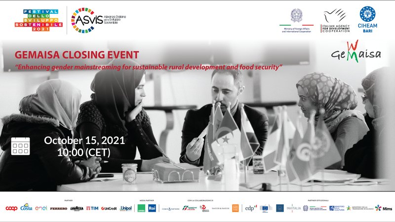 cooperazione_it's tweet photo. 🤔 #DYK #GEMAISA programme realized by @CIHEAMBari & funded by #CooperazioneItaliana 🇮🇹?
Don't miss the closing event.
📅 Tomorrow, Friday, 15/10 10.00-13.00 CET.
Learn more https://t.co/XvA48Obyd0
Register 👇 https://t.co/KC74xR4nRU
@aics_it @ASviSItalia https://t.co/o5lh1IWEF1