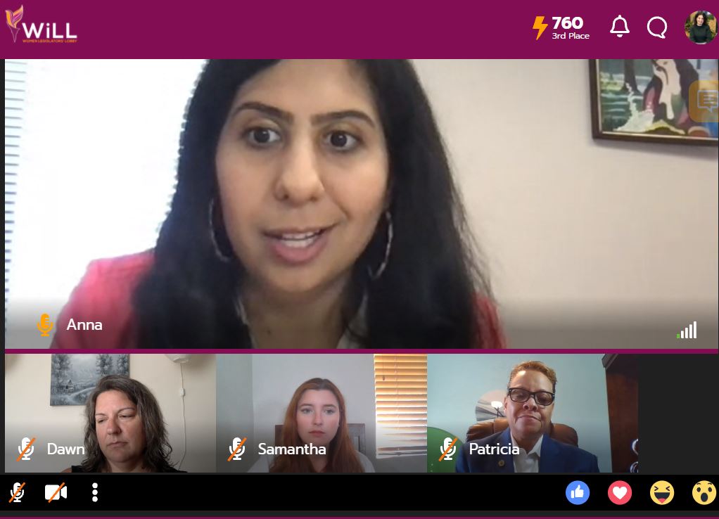 Loving the ☀️ FL ☀️ representation during the <a href="/WomenLegisLobby/">Women Legislators Lobby - WiLL</a>'s conference panel this morning on "Solutions &amp; Lessons Learned about #Climate Legislation on the State Level". 

So insightful! S/O to <a href="/AnnaForFlorida/">Rep. Anna V. Eskamani, PhD 🔨</a> 🙌

#ClimateChange #WomenInPolitics