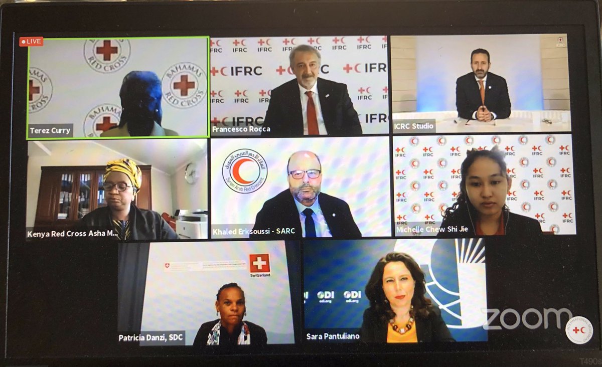 robert_mardini's tweet photo. Rich exchange at the #PlanetRedSummit on #localisation. From the creation of National Societies by Henry Dunant more than 150 years ago, local actors have been at the heart of the #RCRCMovement. We @ICRC & @IFRC will continue to support & strengthen them, ensuring complementarity https://t.co/dYinFZO9H1