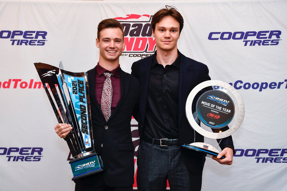 USFPro2000's tweet photo. They sure do clean up well!✨ 

What a fantastic evening it was at our 2021 Road to Indy banquet!👏

#RoadToIndy | #TeamCooperTire https://t.co/W7JsI5JOOR