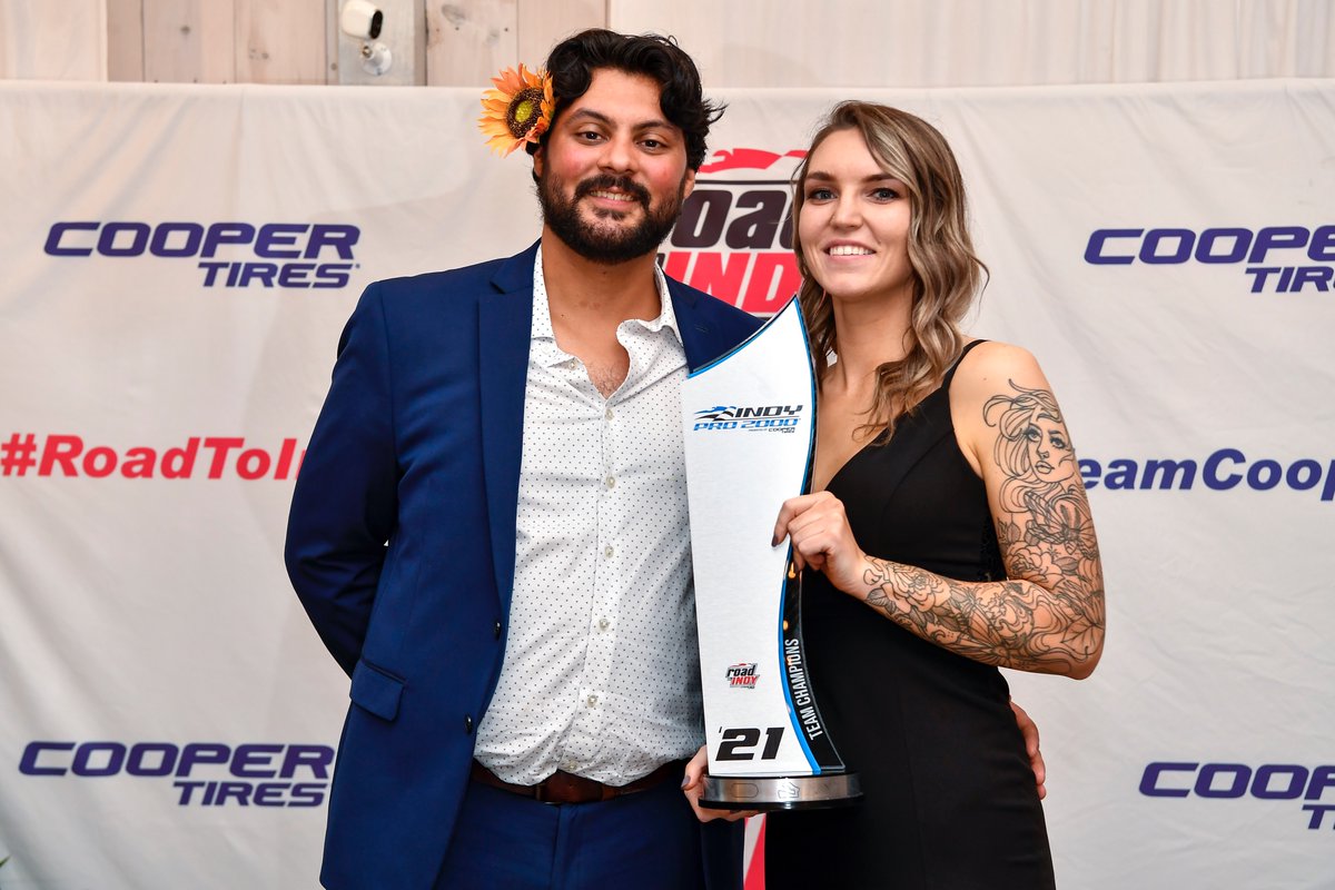 USFPro2000's tweet photo. They sure do clean up well!✨ 

What a fantastic evening it was at our 2021 Road to Indy banquet!👏

#RoadToIndy | #TeamCooperTire https://t.co/W7JsI5JOOR