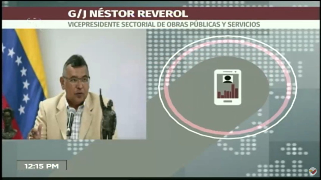 minenergia_ve's tweet photo. 🔴AHORA | Vicepresidente Sectorial de Obras Públicas, @NestorLReverol: Queremos informar que ha ocurrido un nuevo ataque al Sistema Electrico Nacional, se produjo un desprendimiento en la línea 1 y 2 de la línea 69 en el Distritito Capital 

#14Oct #SoberaníaPatriaYPaz https://t.co/8gOdTKJUQT