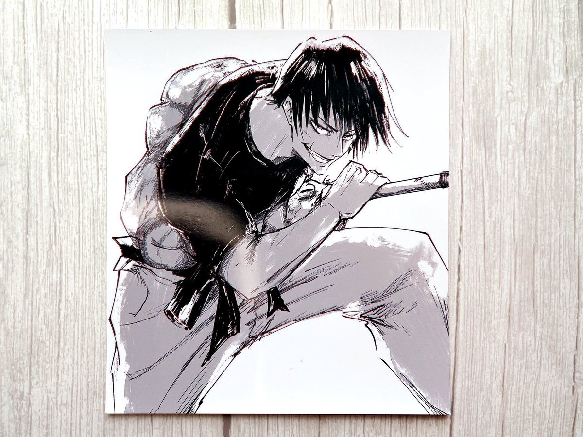 toji and choso prints are now available just dm me if you want them