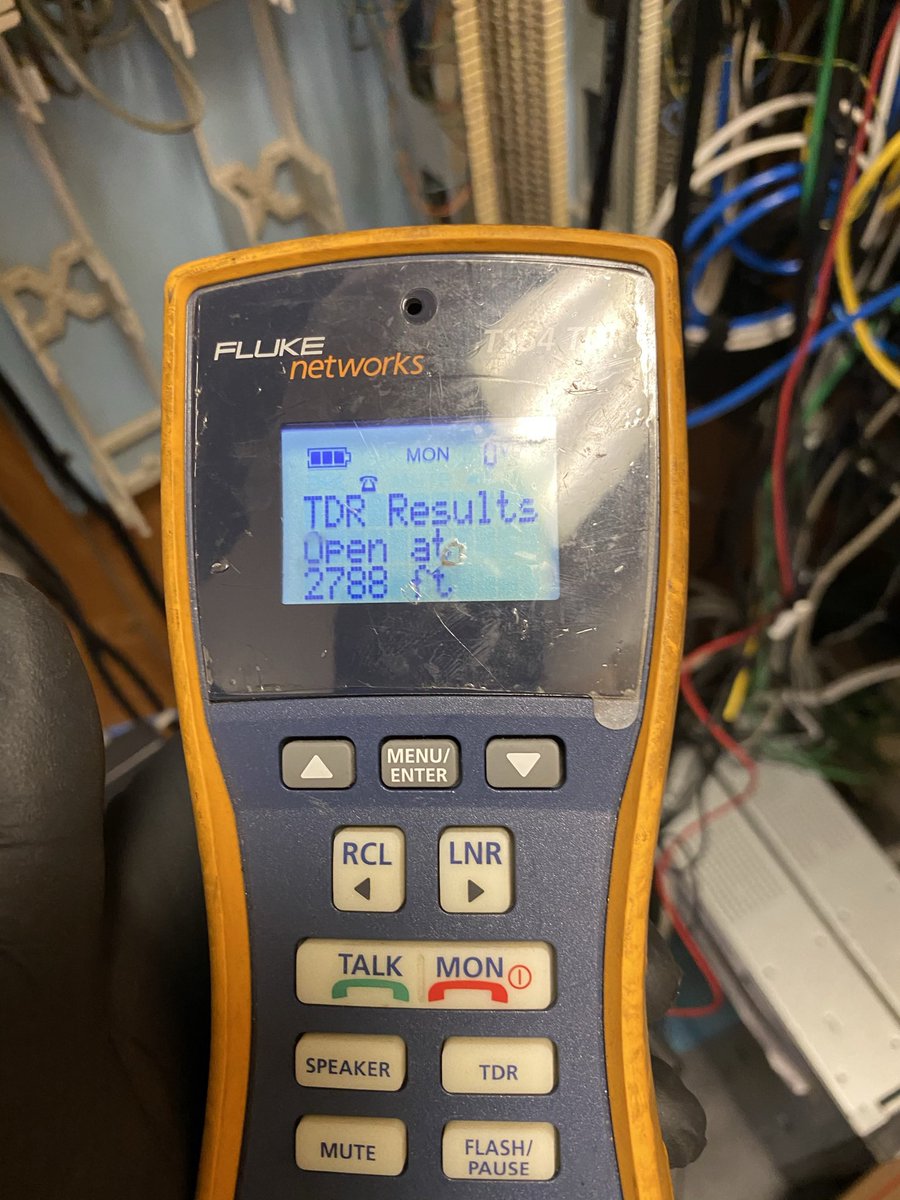 IntelliH's tweet image. Well worth the investment Fluke butt set.