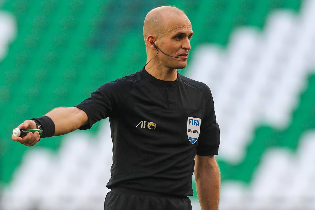 لم يتم تكليف الحكم 'ادهم مخادمه' لمباراة #الهلال و بيروزي.