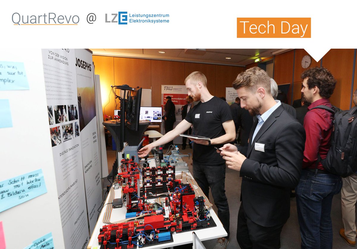 #tbt: Effiziente Elektronik+Use Cases+Inspiration=LZE Tech Day 2019
QuartRevo war mitten im digitalen Ökosystem von @fau und <a href="/FraunhoferIIS/">Fraunhofer IIS</a> dabei und tauschte sich mit etablierten und neuen Innovationsakteuren zu aktuellen Digitalisierungstrendsrends aus.
#industrie40 #pid4cps
