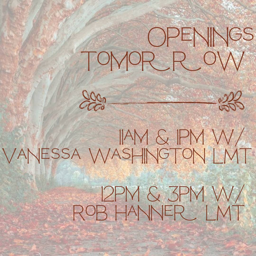 CCWellnessWorks's tweet image. 🍁Here Are YOUR Opportunities for Self-Care Tomorrow🍁

🗓️To Schedule⤵️
📱508-963-1486 
📧Info@CapeCodWellnessWorks.com 
💻ow.ly/5Bhn30rX32t

▫️

▫️

▫️

▫️

▫️

▫️

▫️

▫️

🌊#CapeCod ⚓#WellnessWorks 🌊
#OldCapeApothecary #MuscleCalm #SelfCare #NotSelfish #TreatYoSelf