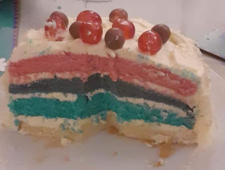 Beckyplant3's tweet photo. Home from a busy shift to find my nine year old has made this and it tastes fantastic #ExtraSlice https://t.co/ehsBwyeDdl