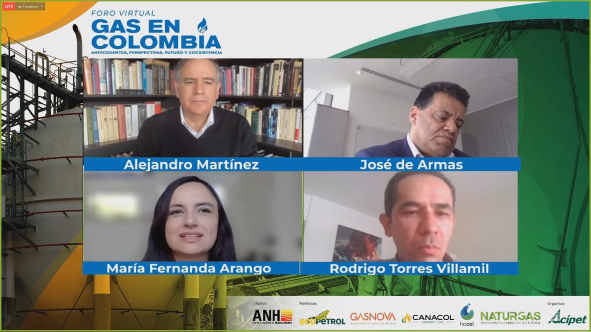Acipet_CO's tweet photo. #ForosAcipet | "Ecopetrol busca ser una compañía más gaseosa, pasar del 16% de participación de gas al 30%. Para eso se trabajan inversiones que superan los 1300 millones de dólares entre el 2021-2023"
#ForoAcipetGasColombia | Maria F. Arango, @ECOPETROL_SA https://t.co/KgAlOyEmJX