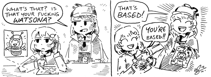 only allowing myself one doodle this week i gotta make it count..... [doesn't] #ameliaRT 