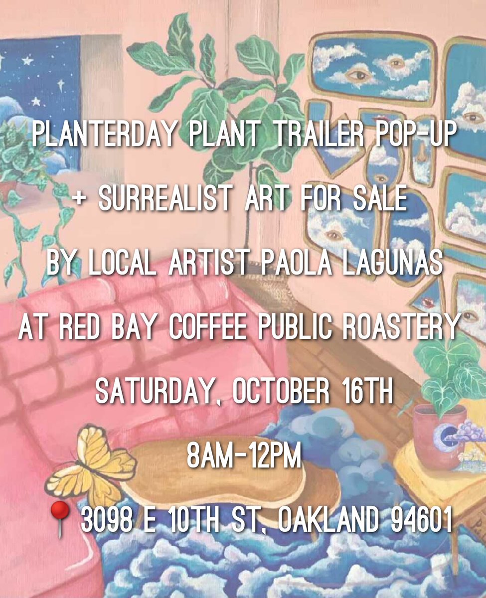 ArtePorLola1's tweet photo. Last year planter day commissioned this Painting from me when we were first starting our small businesses. Come celebrate community with us this Saturday Morning ☀️ https://t.co/OoniLL4saz