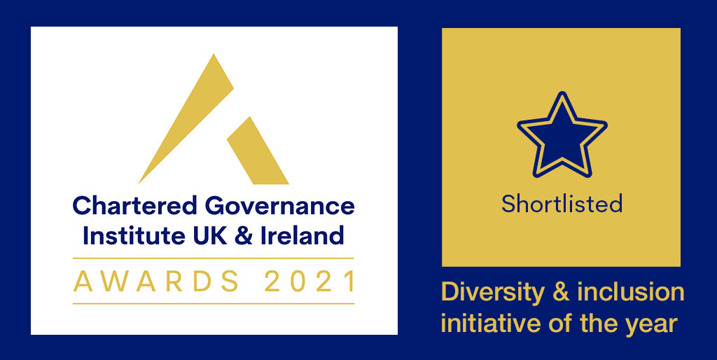 IoH_Online's tweet photo. We are so proud to announce that we have been shortlisted for the UK &amp; Ireland Chartered Governance Institute awards, in the Diversity &amp; Inclusion Initiative of the Year 2021 category, for the launch of our @AIH_IoH  &amp; #IoHDiversityShield campaigns;
https://t.co/LpGG2YXGJj
#imin https://t.co/Y4FuDP9EH5