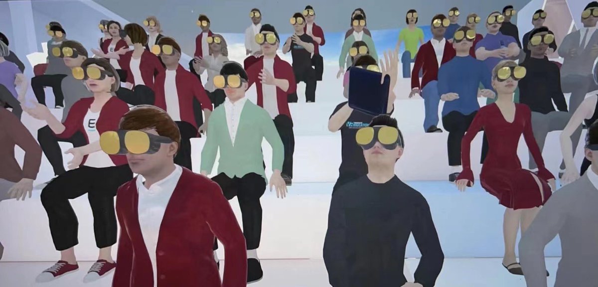 AGraylin's tweet image. A few pics from the #ViveFlow #VR launch event.  We’ll post a full video recap soon.  🙏 @htcvive