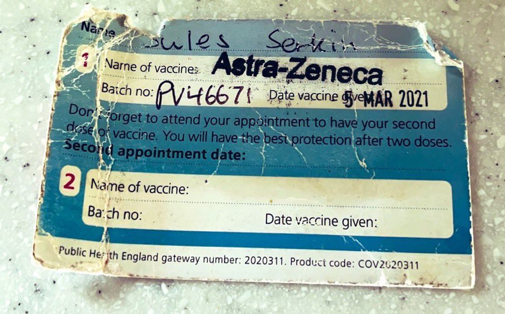 I reported to <a href="/ASTRAZENECAUK/">AstraZenecaUK</a> my severe adverse reaction way back in May:Ive had various duplicate emails. I’ve made 2 desperate ‘phone calls,pleaded for them to contact my GP with advice to treat me. GP filled form September 7th -STILL no help Month 8 now