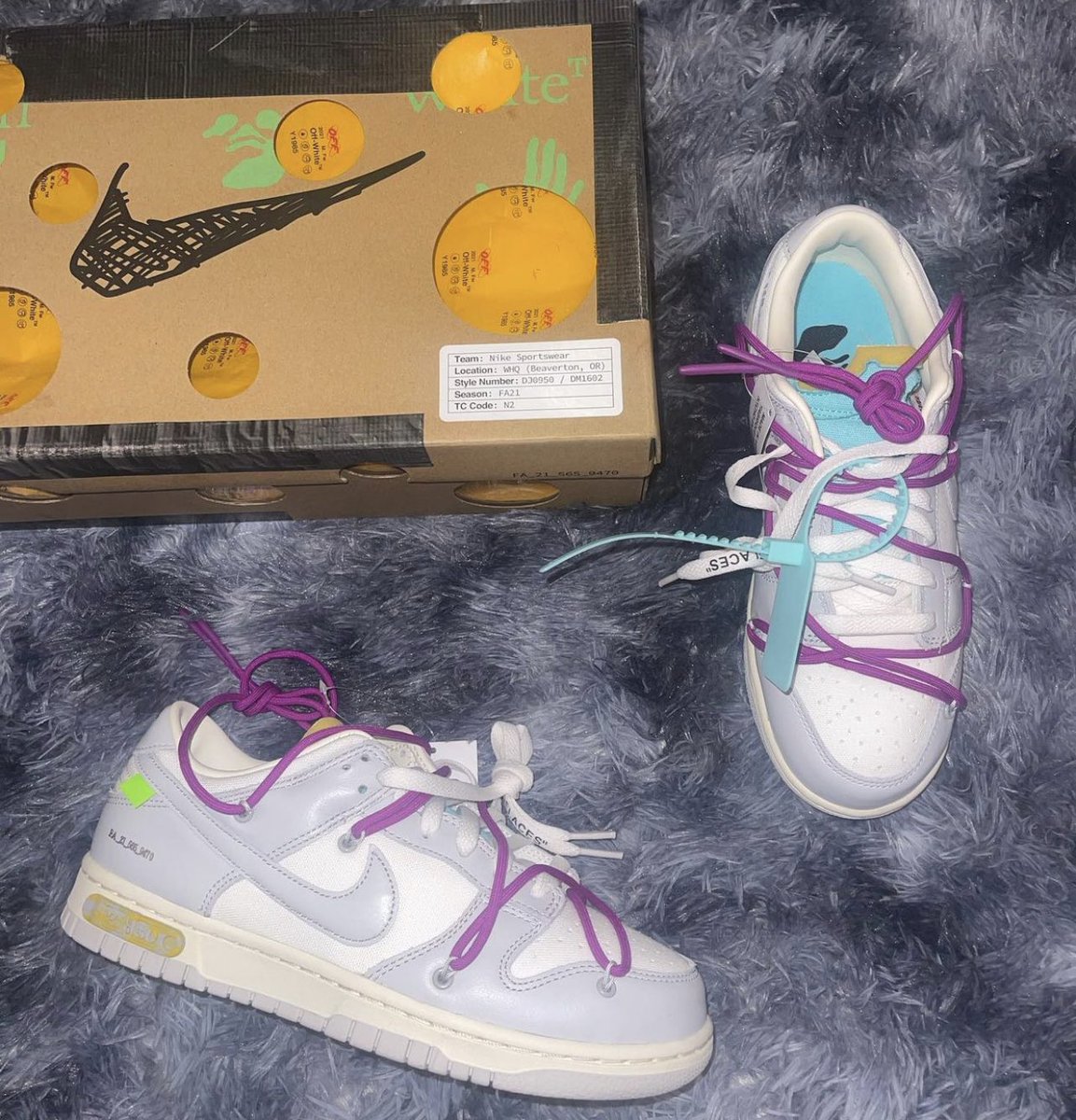 Plugpersonalcs's tweet image. OFF WHITE LOT 21!
Most sizes available to purchase 📲 

#offwhite #personalshopper #trainers #nike #dunk #resell #sneakers #balenciaga #chanel #dior #fendi