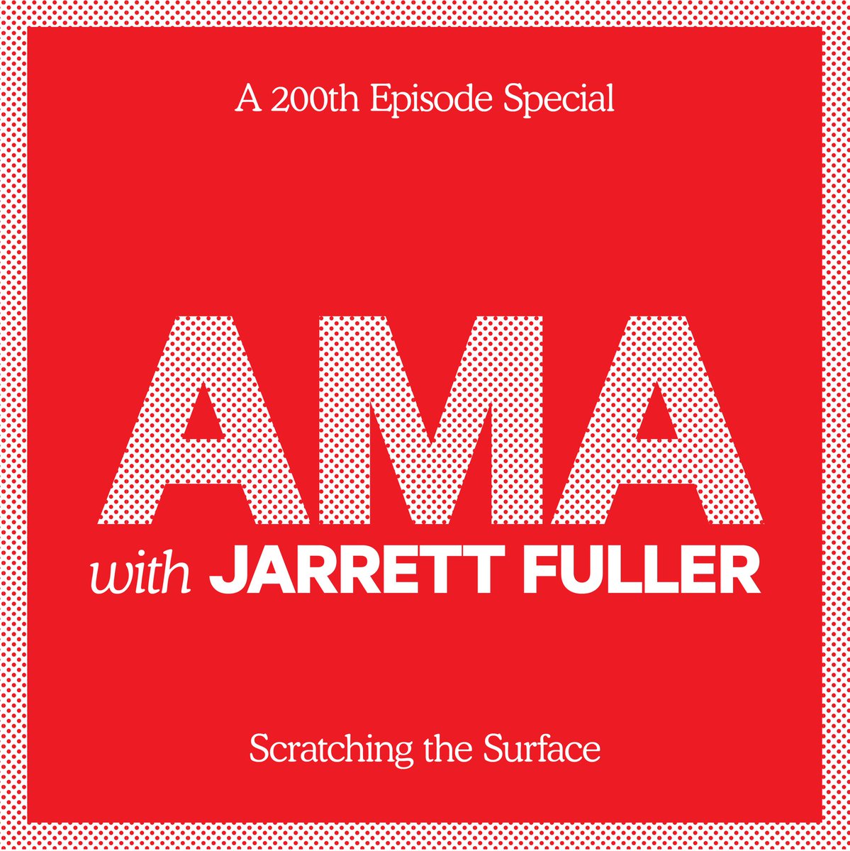 surfacepodcast's tweet photo. This month, StS turns 5!! 🎂 To celebrate, @jarrettfuller's doing an AMA, answering listener questions on our 200th episode (out 10/27)! 🙋🏽🙋🏻‍♂️🙋🏿‍♀️ Have a question? This is your ⏳ LAST CHANCE ⏳ to ask! Reply to this tweet or DM us, the best questions will be read on the show! https://t.co/p2PrRvGfyu