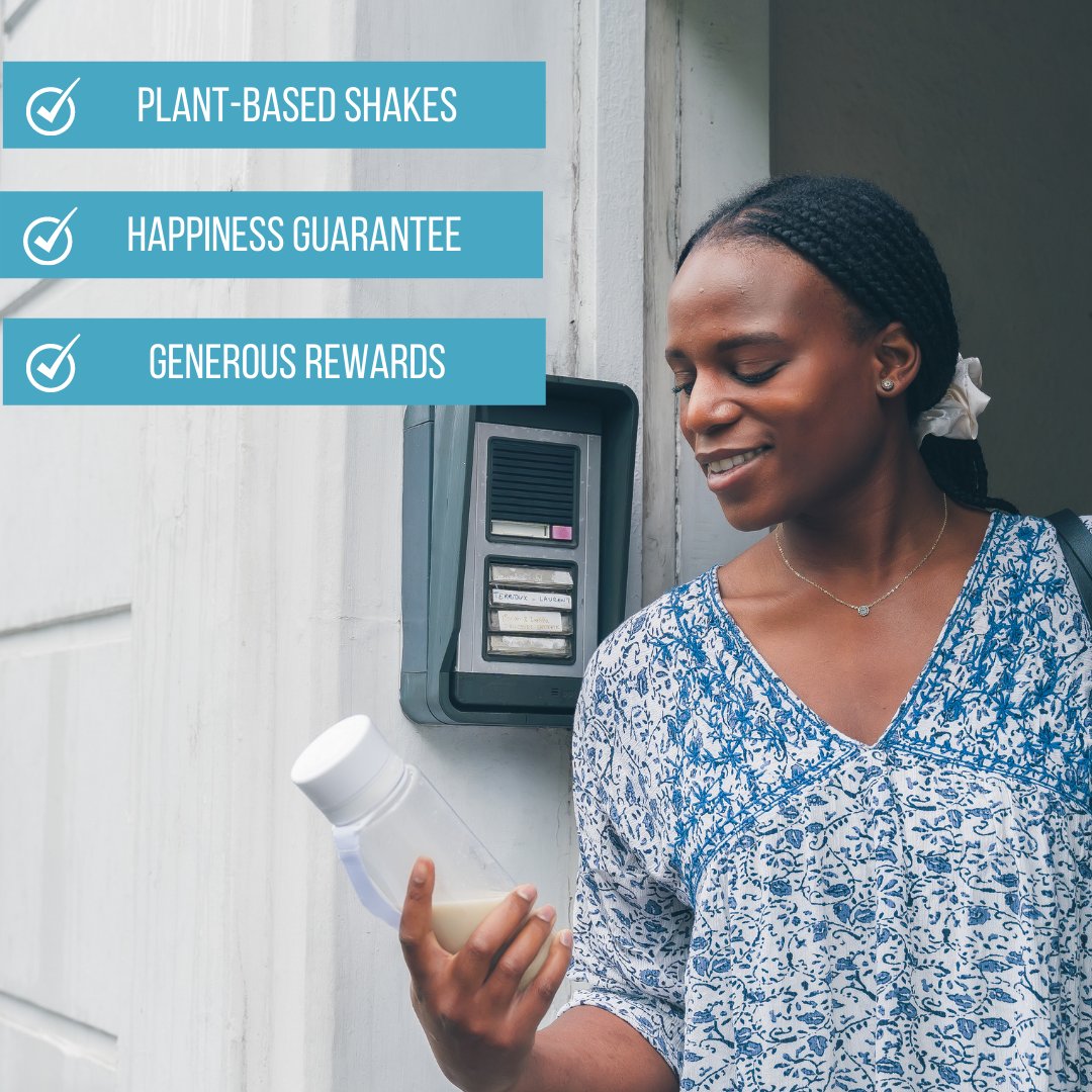 Not only are our shakes plant-based and kind to the planet, we also have great rewards for every time you order with us! 🌎🌱

💗 Happiness Guarantee

💗 Generous Rewards - Earn discounts for every £ spent.

💗 VIP Shipping

Find out more at nutribuddy.com 👈