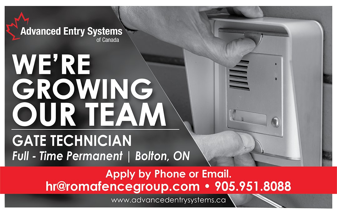 RomaFence's tweet image. We&apos;re growing our team for our Automation division! Do you have experience with automation? We want you to join our team! Email us your resume or visit our Indeed Page to Apply Today! 😀👷 #fence #automation #automateyourgate #hiring #ontariojobs #HIRINGNOW #caledon