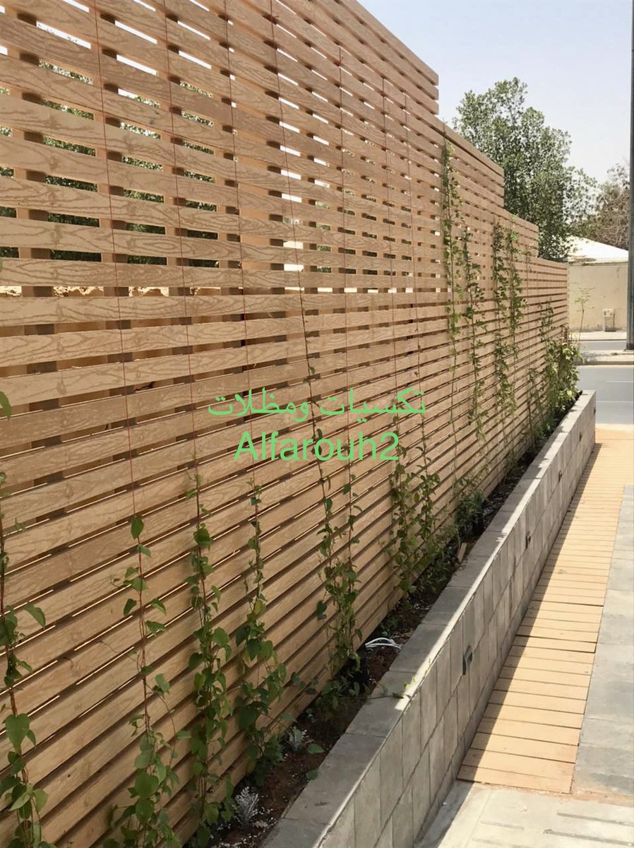 اعمالنا سواتر WPC مع الضمان على جميع اعمالنا