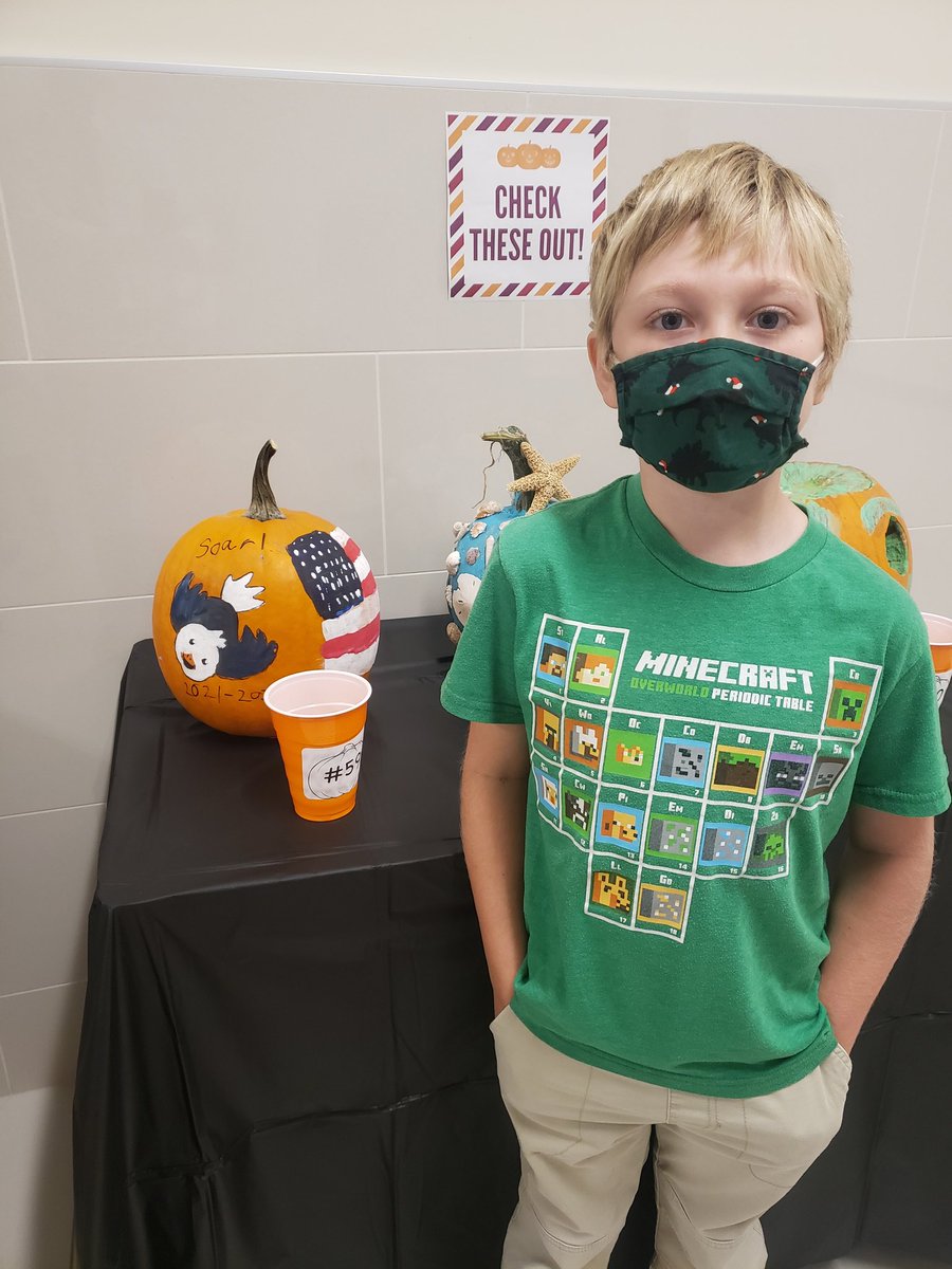 Our creative pumpkin decorators.