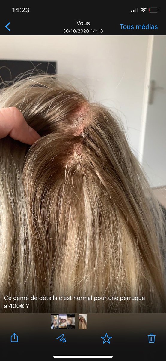 madremya_'s tweet photo. ATELIER CAPILLAIRE ! 450€ une perruque qui s’enfilait même pas elle a blindé de colle pour que ça tienne, la tule s’est déchirée le lendemain, y avait du riz dedans !!! Sans parler de la mauvaise foi de la vendeuse qui faisait comme si c’était normal et que c’était moi la folle https://t.co/OToV1eDO25
