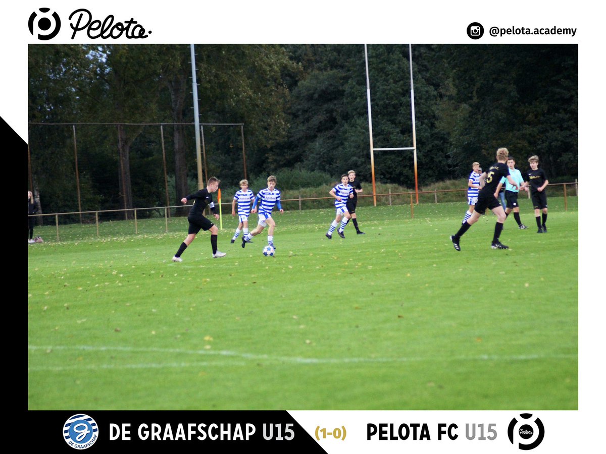 Pelota_Academy's tweet image. Sinds oprichting (Februari, 2021) speelden we gisteren de eerste en gelijk een leerzame wedstrijd met onze Pelota F.C. U15 tegen @DeGraafschapJO U15. Uitslag 1-0 voor De Graafschap 📈⚽️ #Talentontwikkeling  #Voetbal  #Doetinchem