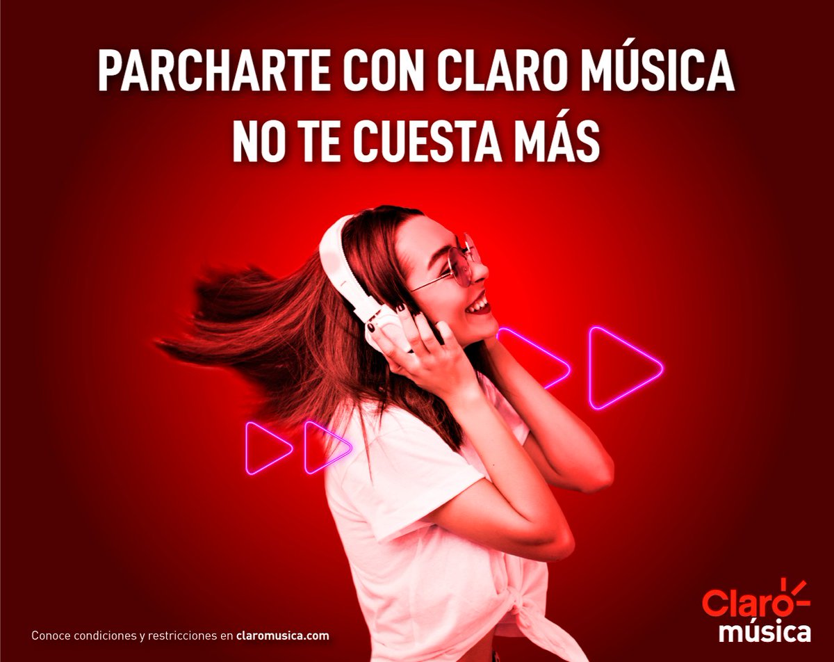 ecdiazc's tweet photo. En la #FamiliaClaro queremos  que cada momento tenga una banda sonora 🎧 por eso trabajamos para conectarte con tus artistas y canciones favoritas desde donde estes con nuestra app Claro música 😎 Disfrútala aquí 👉 https://t.co/HkDzKZCiJS https://t.co/ATXYQZfzd8