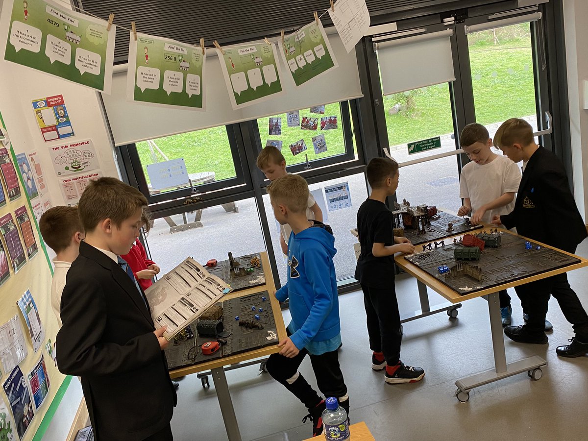 ALCMrBishop's tweet photo. Warhammer table top gaming club in full swing. Lovely to have some of my lads from last year back to help out. All learners developing skills learnt in class in a fun and exciting way @AlcTransition @GW_officialuk @ALC_SECONDARY @ALCTillerySt https://t.co/y9lTeCb1qB
