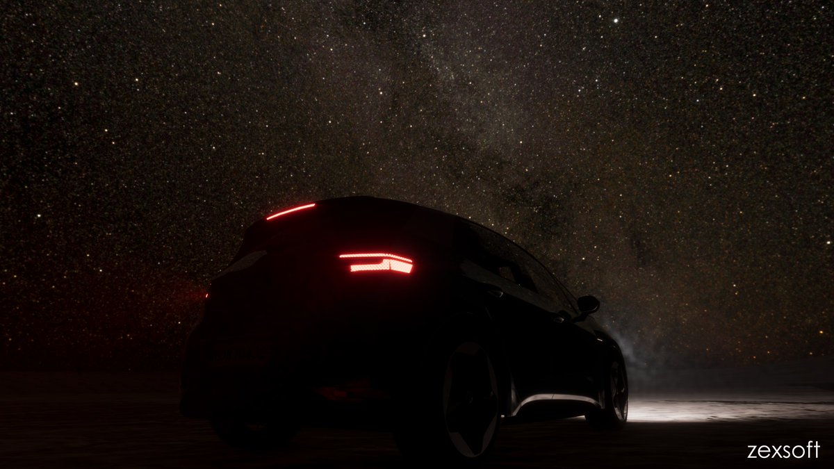 zexsoft's tweet photo. Ready for some street racing 🌙 🏁

#indiedev #gamedev #racing #gaming #indiegame #volkswagen #id3 https://t.co/LU4ciN9Mwf