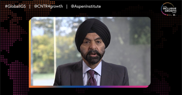 siddii's tweet photo. "If COVID has taught us anything, it is that we are deeply interconnected and our well-being is inextricably linked to the health and wellbeing of all." —@Mastercard Executive Chairman Ajay Banga #GlobalIGS #InclusiveGrowth #MastercardEmployee https://t.co/DL62DvOcd5