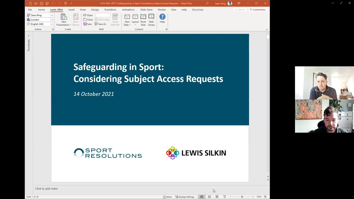 Sport_Res's tweet photo. Thank you to everyone who joined us today for this very informative webinar.
A special thanks to our speakers Alexander Milner-Smith, Co-Head, and Sean Illing, Senior Associate, both of Lewis Silkin's Data & Privacy Group and the @LewisSilkin team.
#SubjectAccessRequests https://t.co/xw8pVTUbeQ