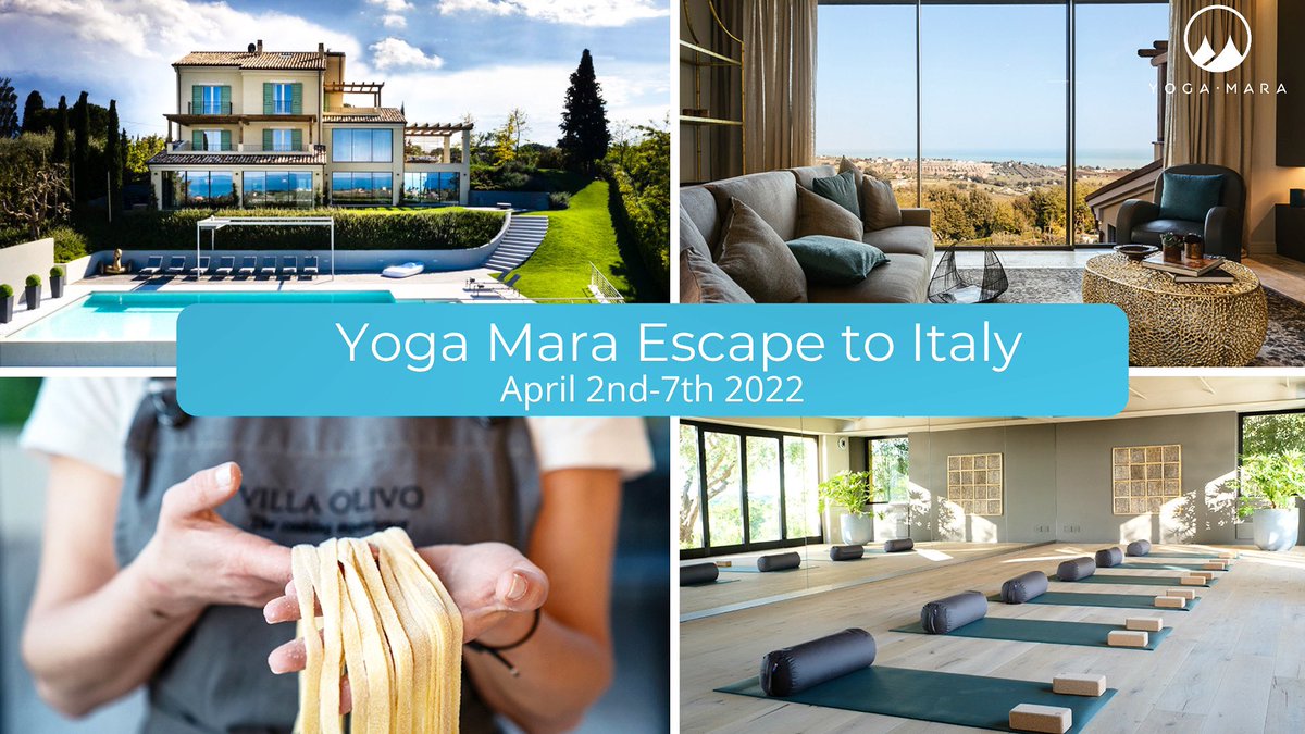 Join us for 5 x nights of pure Italian luxury, yoga and wellness in the most exquisite venue set high in the Italian hills. 

Please register your interest by emailing yogamaraescapes@gmail.com to receive the full package, price and sample daily itinerary 💙 #YogaMara #Escape