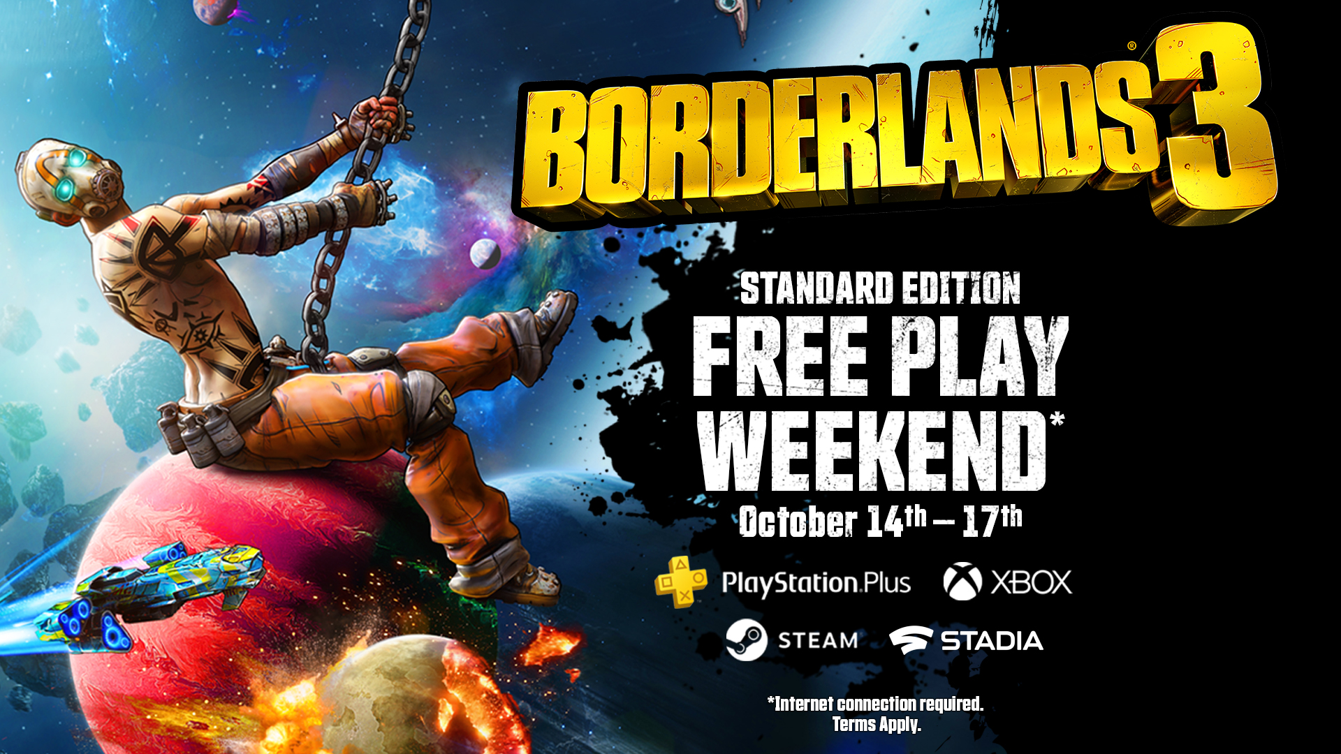 Borderlands on X: Announcing the #Borderlands3 Free Play Weekend