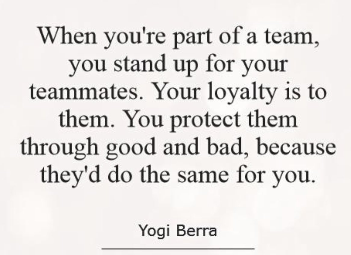 #Teammates #thoughtoftheday