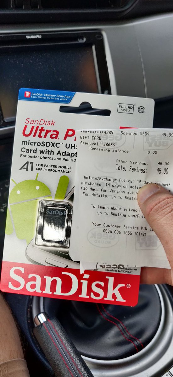 TheDesertLynx's tweet image. Bought an SD card at @BestBuy with #Dash thanks to #DashDirect. Honestly blown away with how seamless it was. And I saved 1.5%! I've been living on crypto for a long time, but now this feels like anyone can.